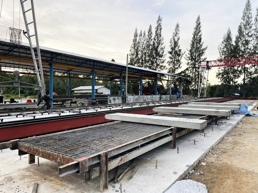 ผลิตและจำหน่ายเสาเข็มสี่เหลี่ยมตัน